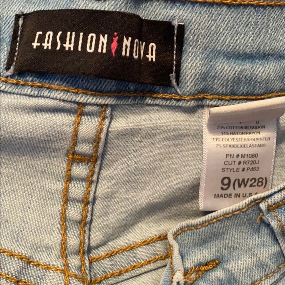 High rise FN Jeans.